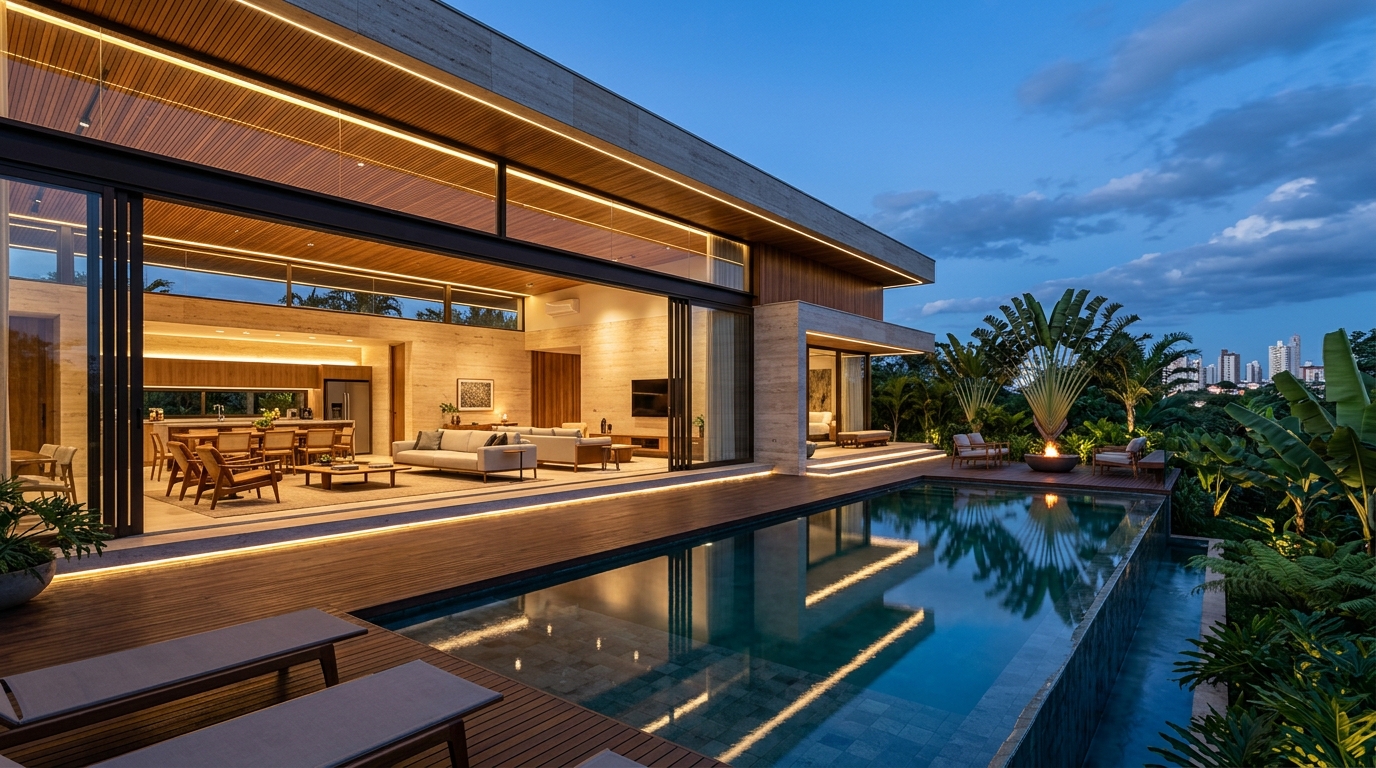 Arquitetura de Alto Padrão em Goiânia - Vinícius Cândido Arquitetura